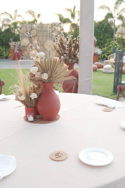 Tablescape and Floral detail — wedding decor — JW Marriott
